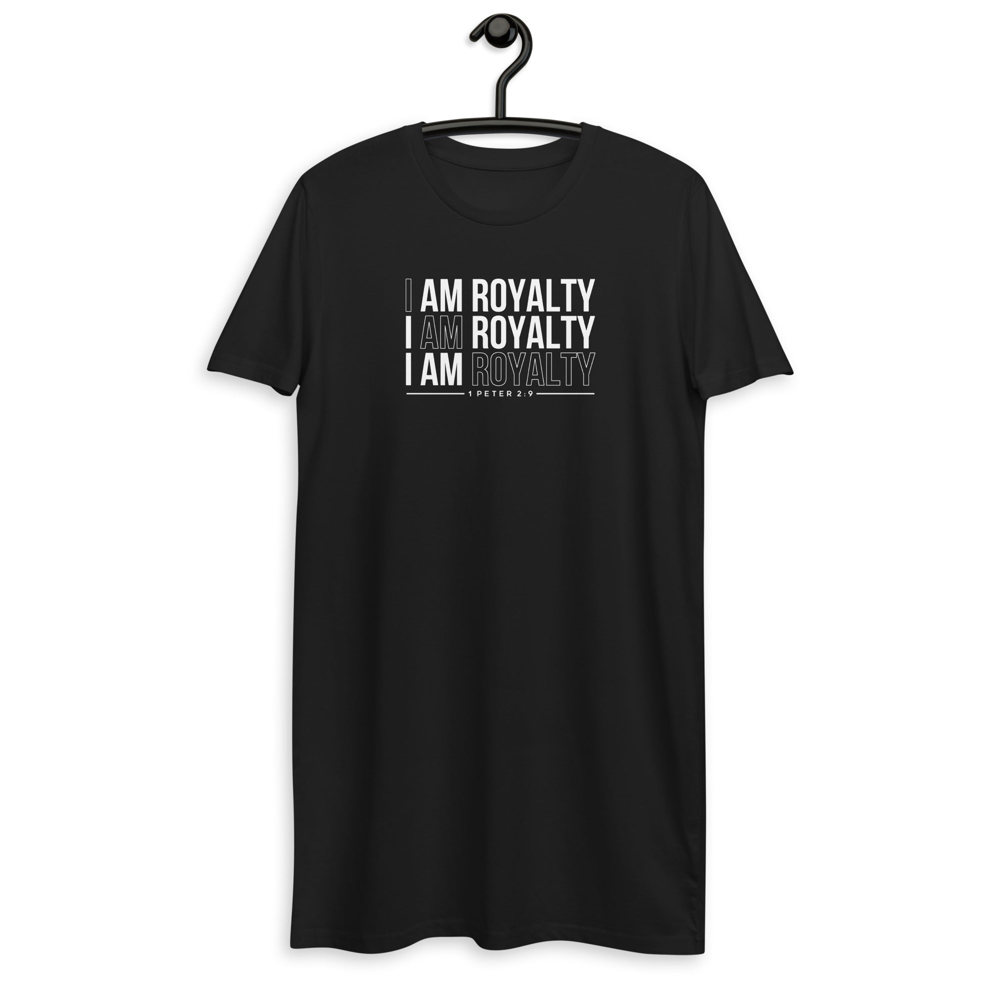 I Am Royalty T-shirt Dress