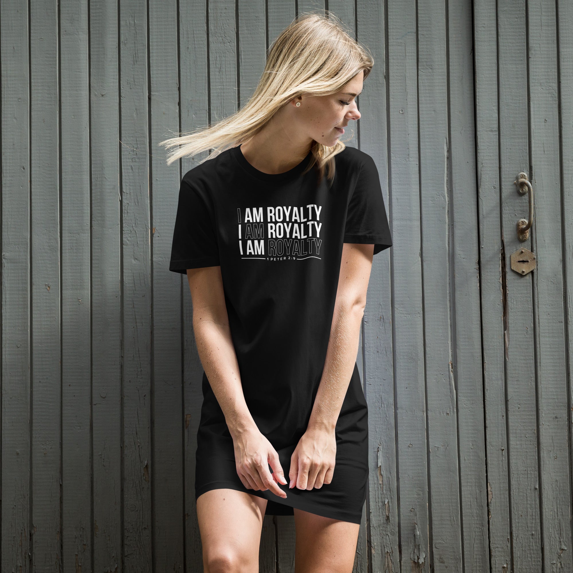 I Am Royalty T-shirt Dress