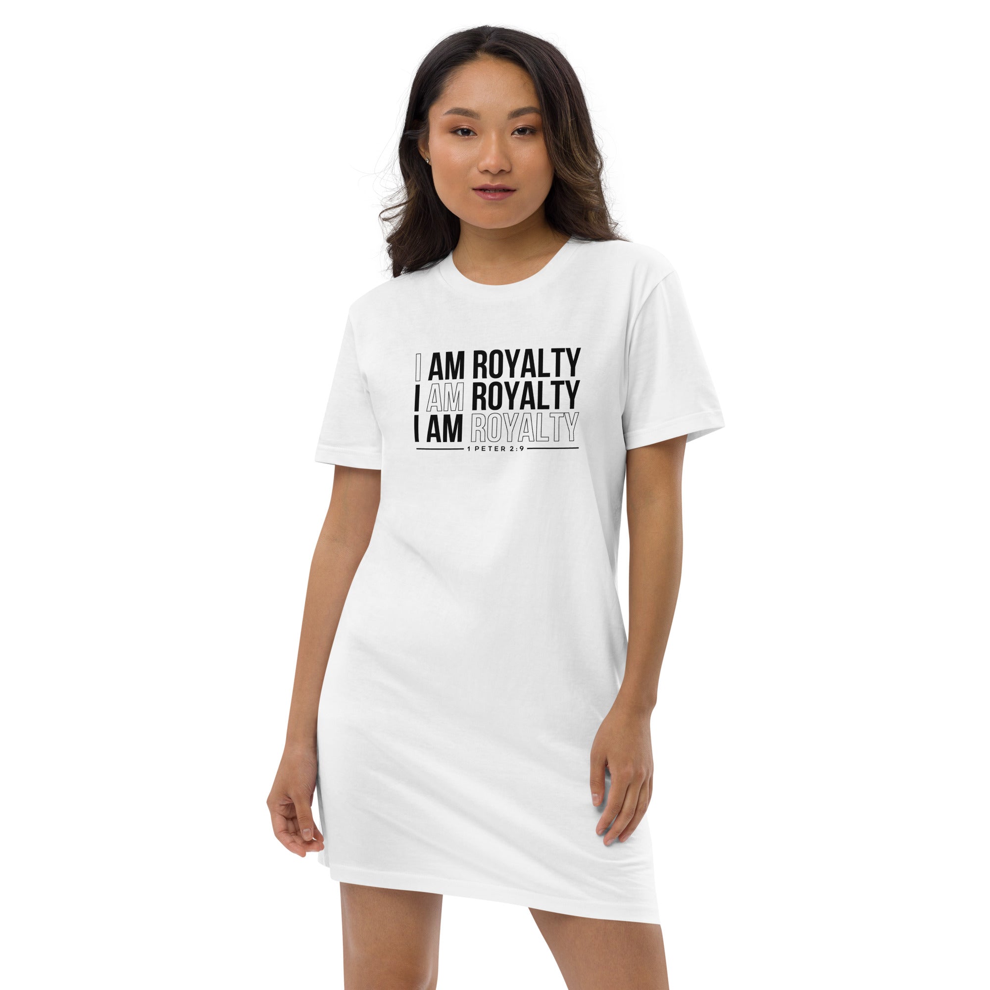 I Am Royalty T-shirt Dress